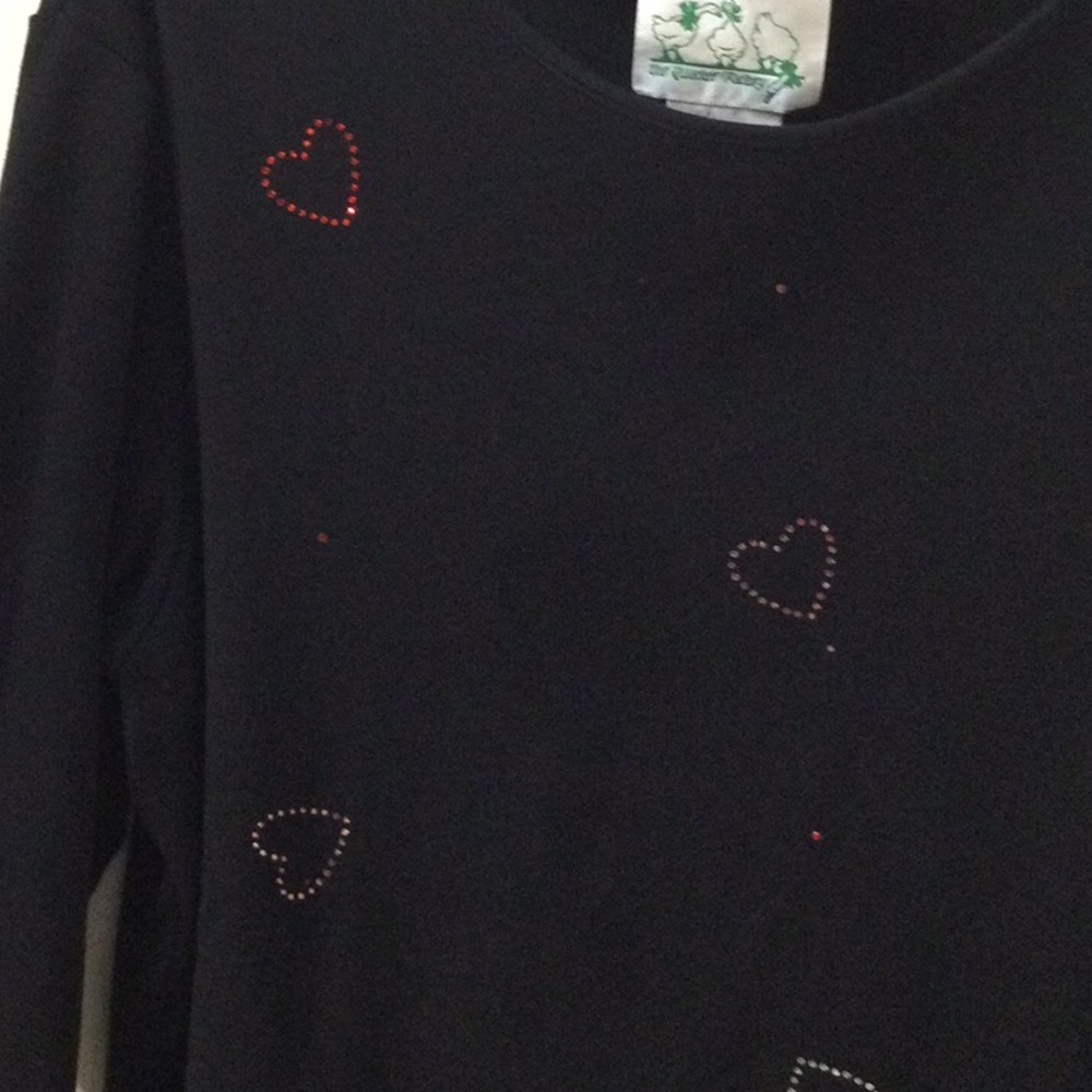 QuackerFactory Hearts tee, large